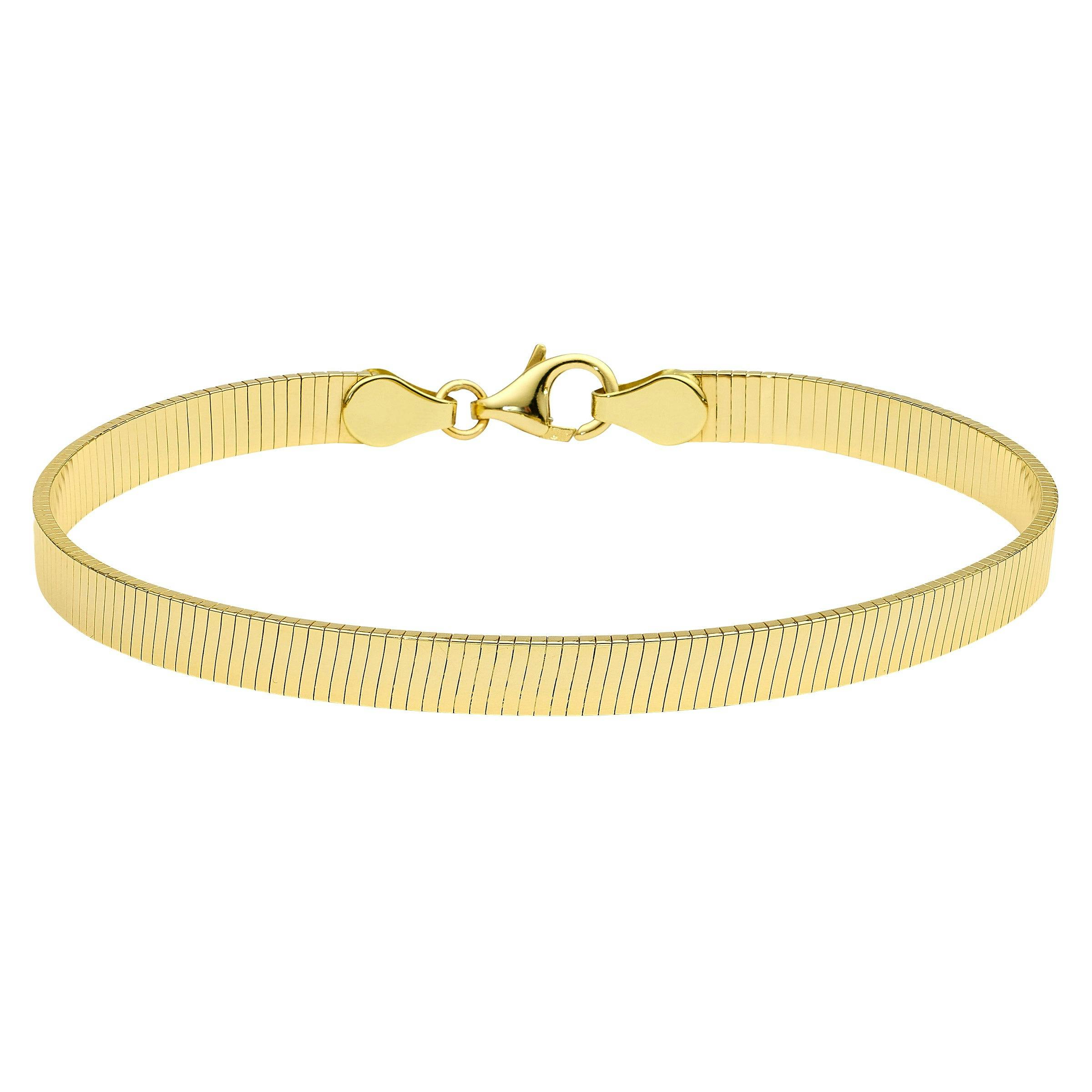 18kt Yellow Gold Omega Bracelet
