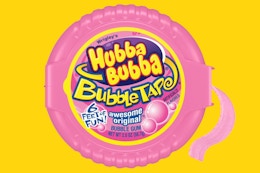 Dollar General Freebie: 2 Free Hubba Bubba Gum Tapes, Plus a $0.10 Profit card image