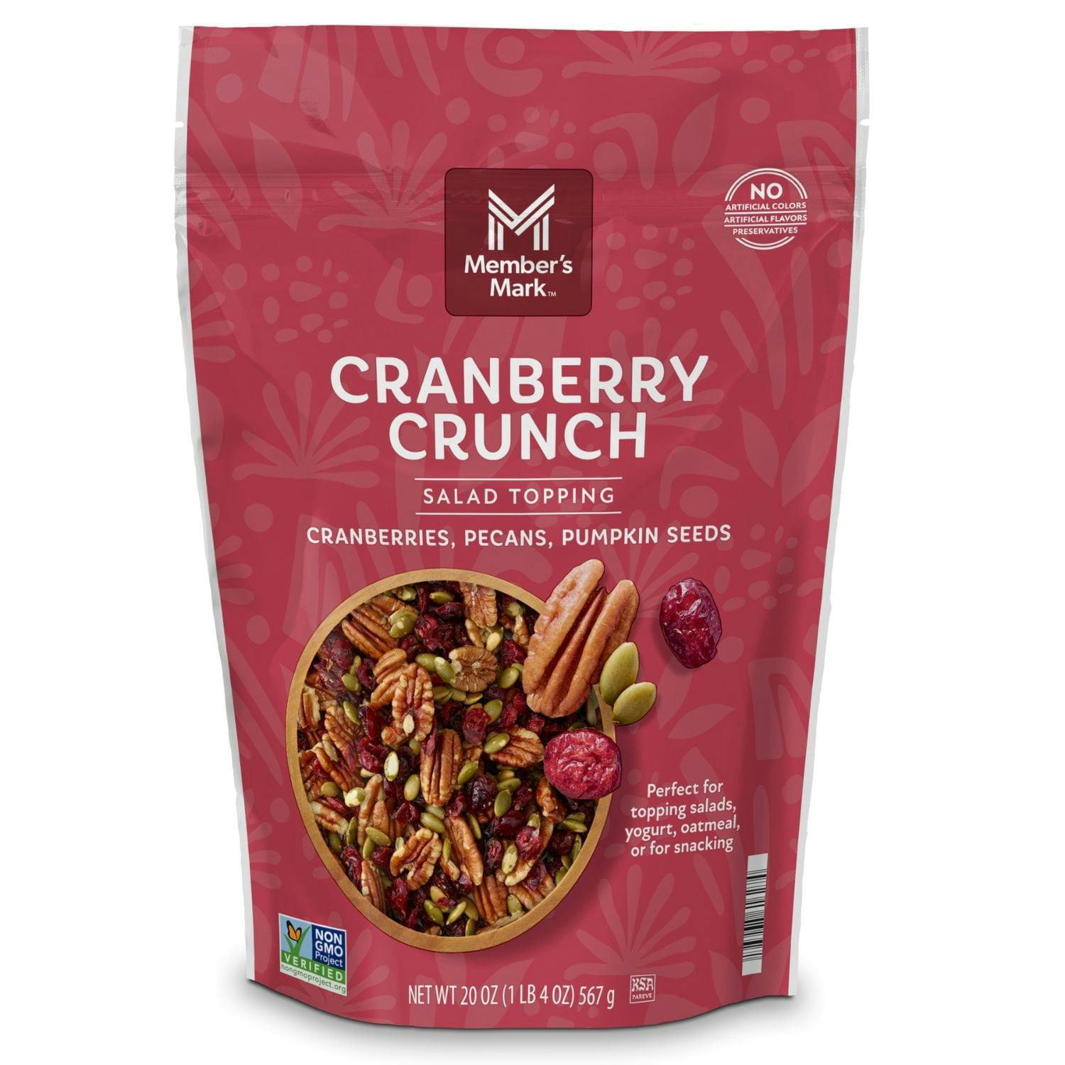 Member's Mark Cranberry Crunch Topper Bag