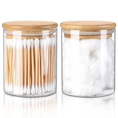 Glass Qtip Holder 2-Pack