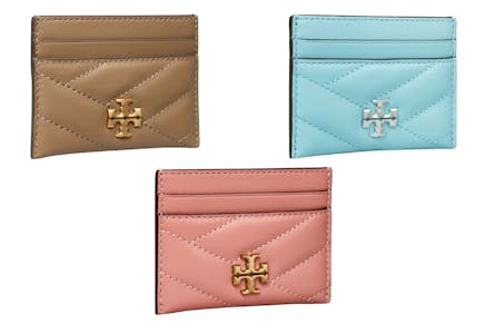 Tory Burch Kira Chevron Card Case