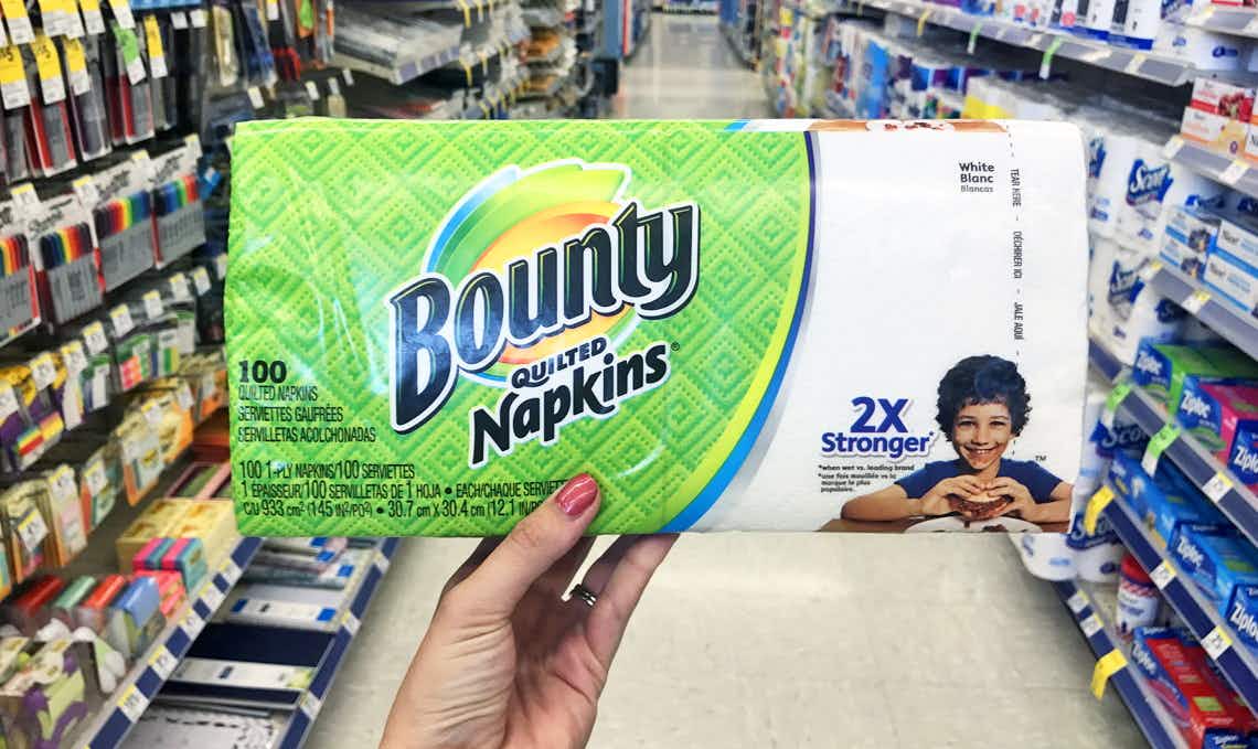 Bounty 200-Count Napkins, as Low as $2.92 on Amazon
