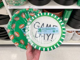 Game Day Heavy Duty Paper Plates, Only $2.65 at Target (Rare Sale) card image