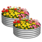 Galvanized Raised Garden Bed 2-Pack