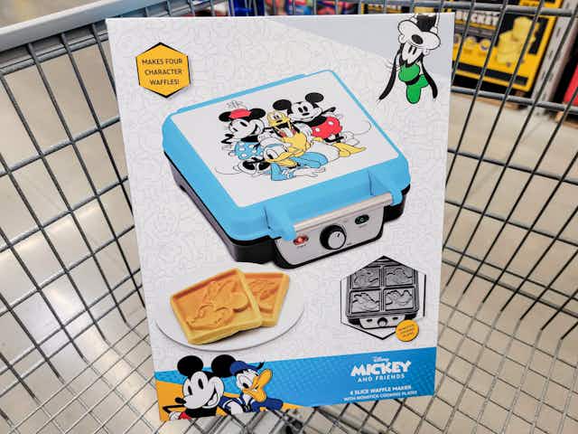 Mickey Mouse 4-Slice Waffle Maker, Only $34.99 at Sam's Club (Reg. $44.99) card image