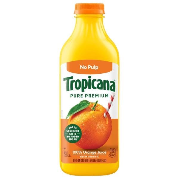 2 Tropicana Orange Juice