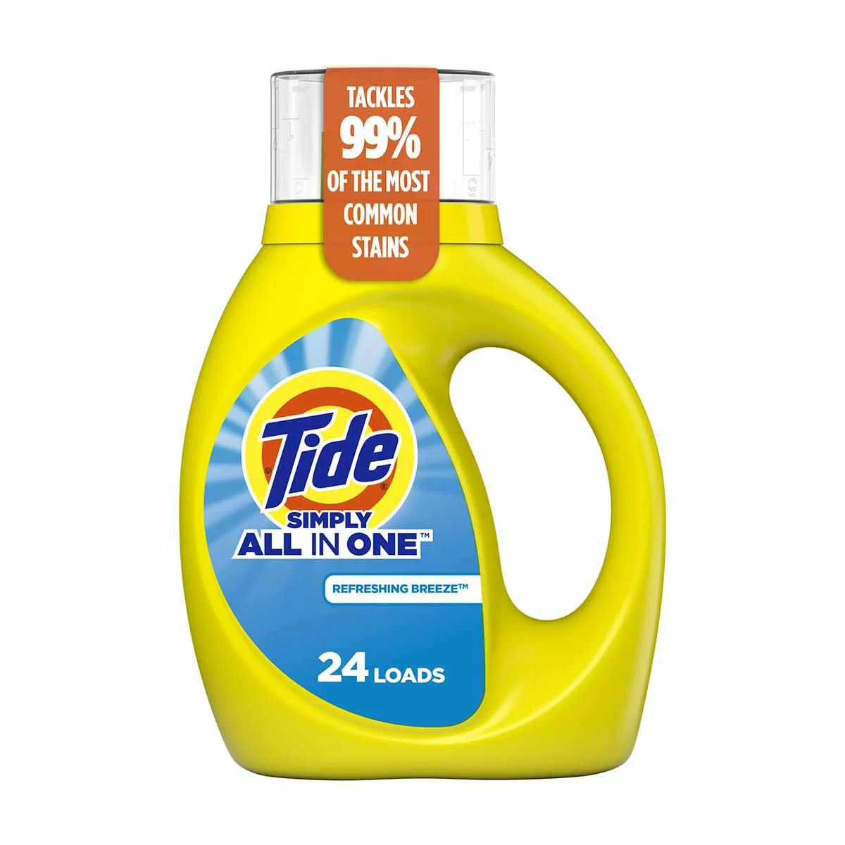 2 Tide Simply Liquid Detergents