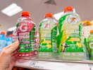 hand grabbing a gatorade zero sugar off a target shelf