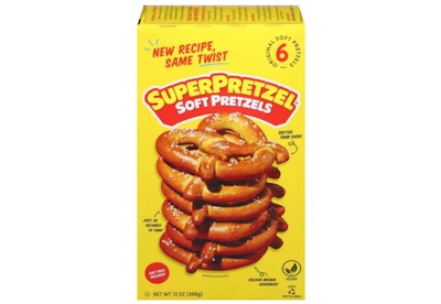 2 Superpretzel Soft Pretzel Boxes