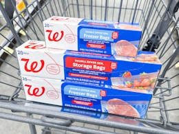 Complete Home Food Storage Bag Packs, $0.93 Each at Walgreens card image