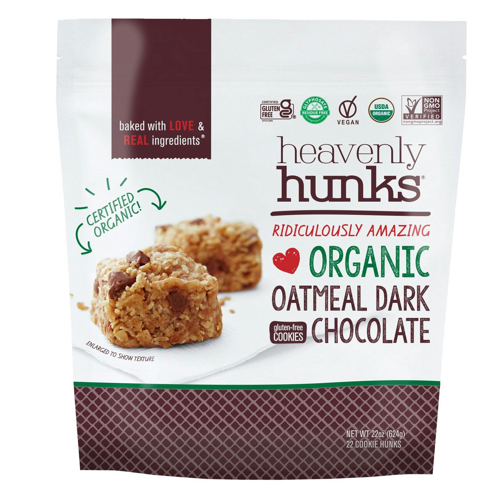 Heavenly Hunks Oatmeal Cookies Bag