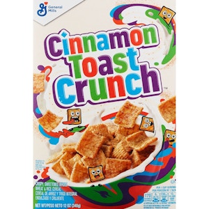 Cinnamon Toast Crunch Cereal Box