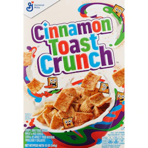 Cinnamon Toast Crunch Cereal Box