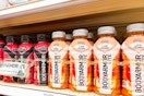body armor bottles on a shelf