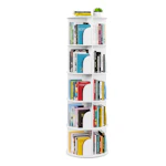 Rotating Bookshelf Tower