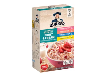 Quaker Instant Oatmeal Packets