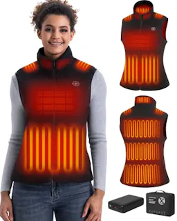 Women's Heated Fleece Vest