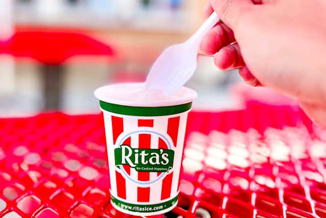 Best May Food Deals Right Now: FREE Small Italian Ice at Rita's and More card image