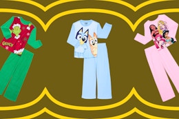 Walmart kids' character pajama sets