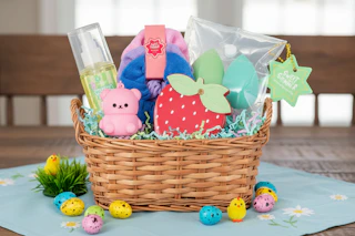 Ulta 5 Sweet and Shimmer Minis In a Basket for Easter
