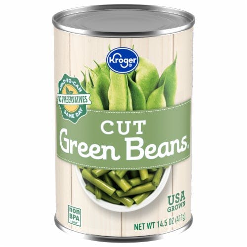 Kroger Vegetables Can