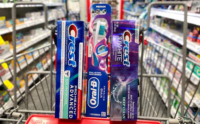 Free Crest Toothpaste and Oral-B Products at CVS card image