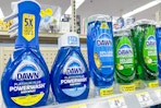 Dawn powerwash on a store shelf