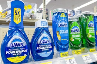 Dawn powerwash on a store shelf