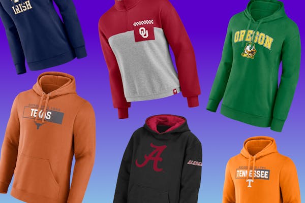 NCAA Team Sweatshirts and Hoodies for Adults, Starting at $9.99