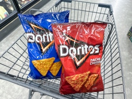 doritos chips in walgreens cart