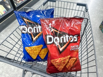 doritos chips in walgreens cart