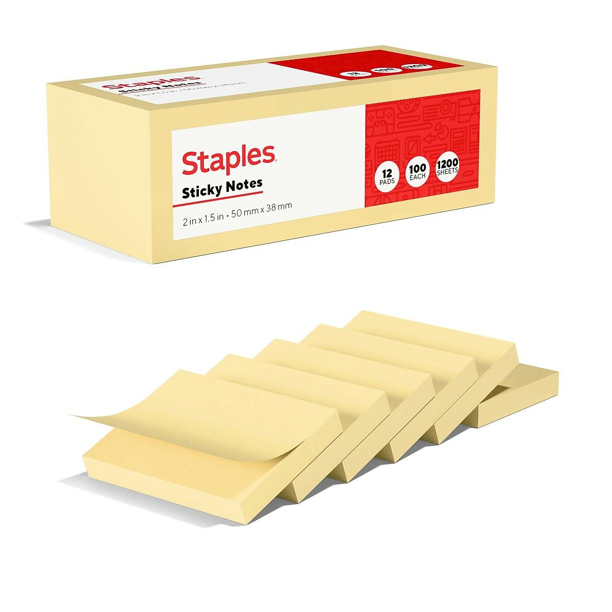 Staples Sticky Notes