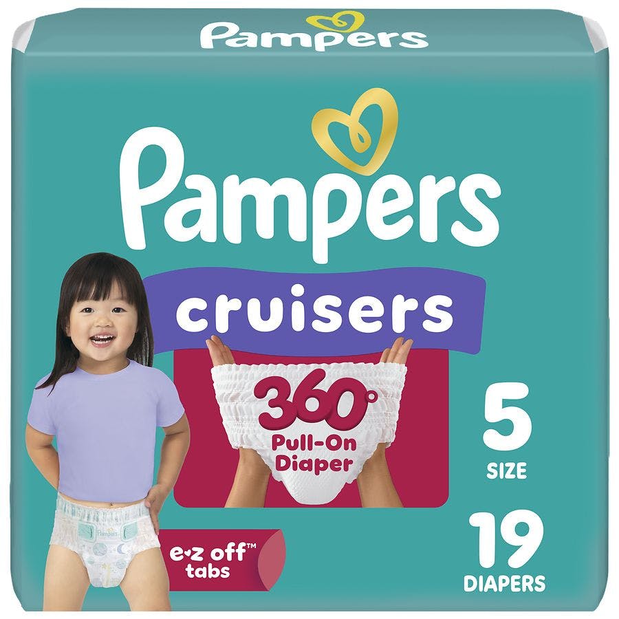 3 Pampers Cruisers Diaper Packs