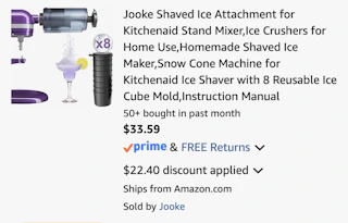 Amazon Amazon Shaved Ice Attachment 2026 2