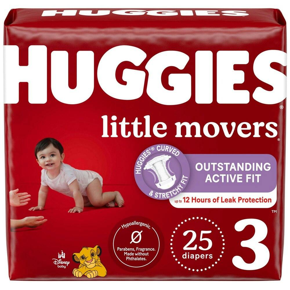 3 Huggies Diaper Packs