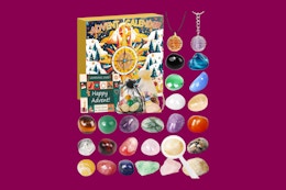 Get a Kids' Gemstone Advent Calendar for Under $10 With Amazon Coupon card image