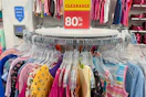 80% off clearance at The Children's Place