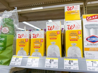 walgreens brand trash bags