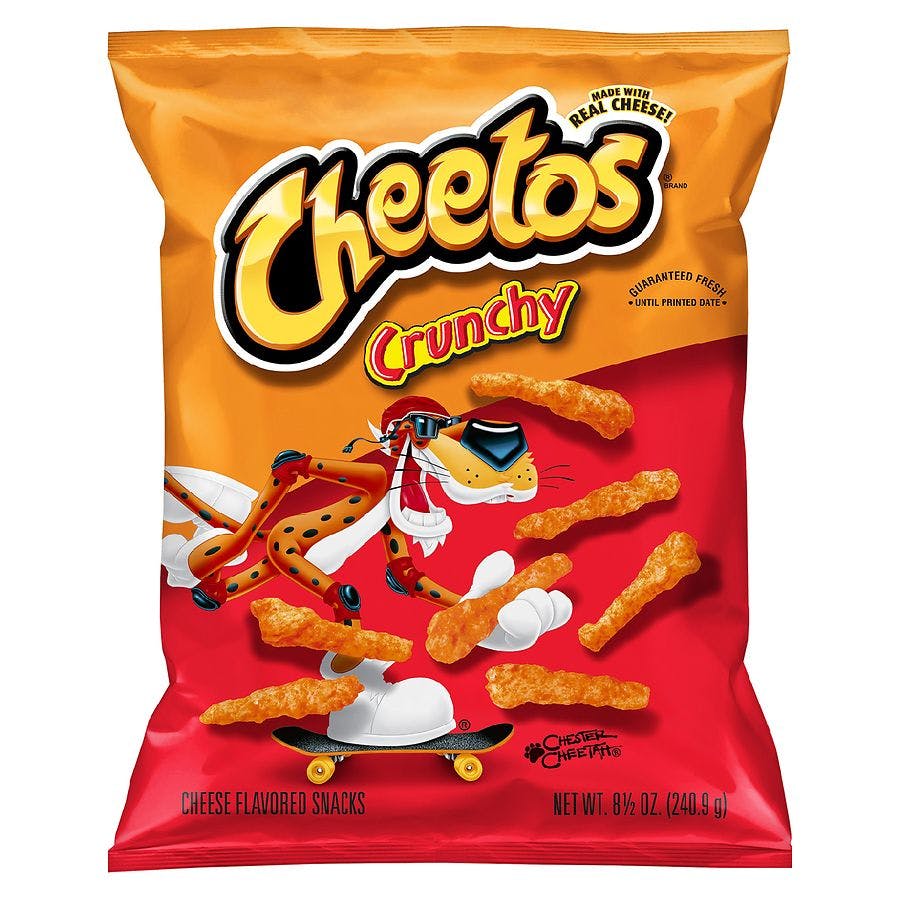 2 Cheetos Crunchy Snacks Bags