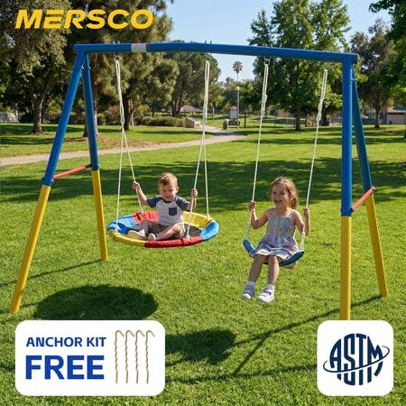 2-in-1 Swing Set