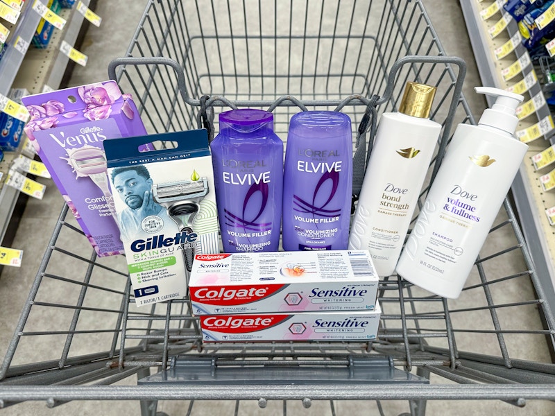 gillette venus dove colgate loreal elvive walgreens haul