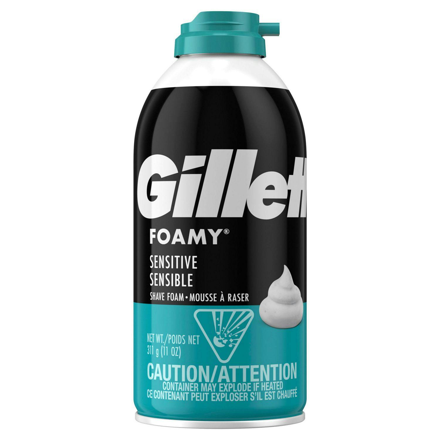 2 Gillette Foamy Shave Foams