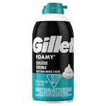 2 Gillette Foamy Shave Foams
