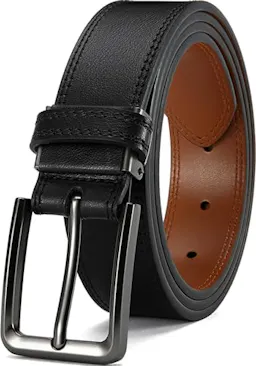 Men's Leather Dress Belt