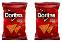 2 Doritos Chips Bags