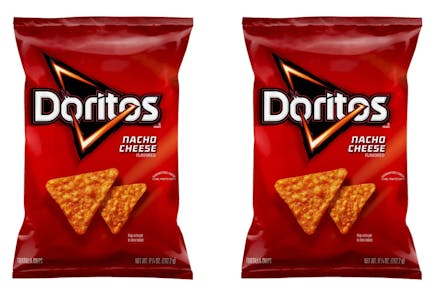 2 Doritos Chips Bags