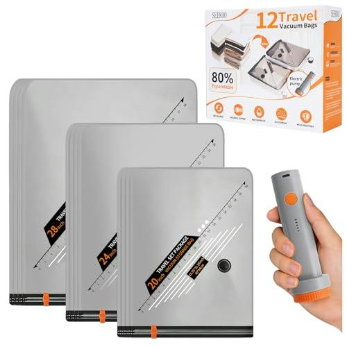 Vacuum Storage Bags 12-Pack