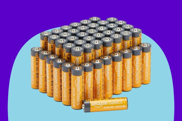 Amazon AA Alkaline Batteries 48-Pack, Only $10.36