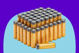 Amazon AA Alkaline Batteries 48-Pack, Only $10.36 for Prime Day card image