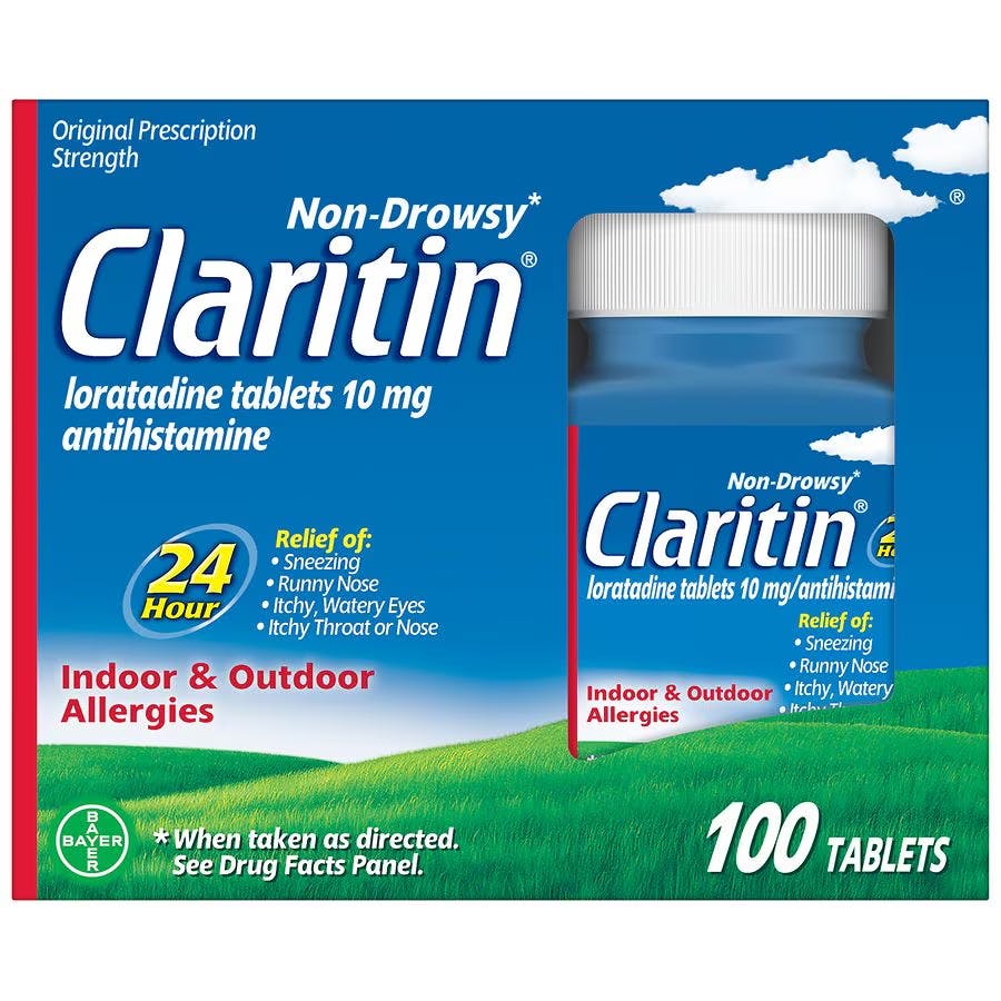 Claritin® Allergy Tablets 100ct